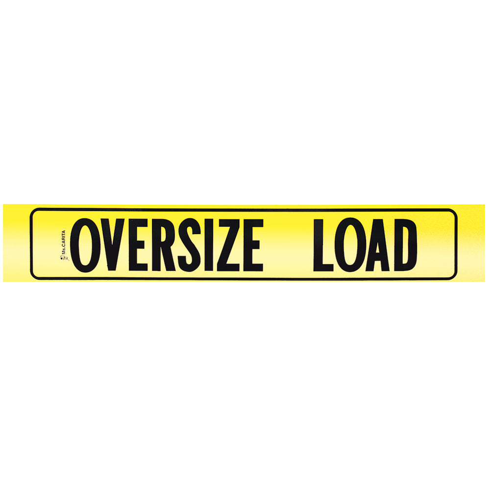 Reflective Arizona Oversize Load Decal