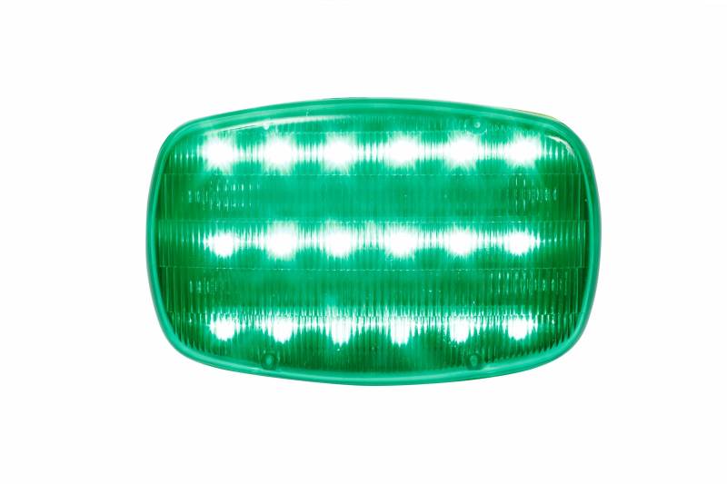 Green LED Light, Battery Powered, Magnetic, Heavy Duty Magnets, Clamshell