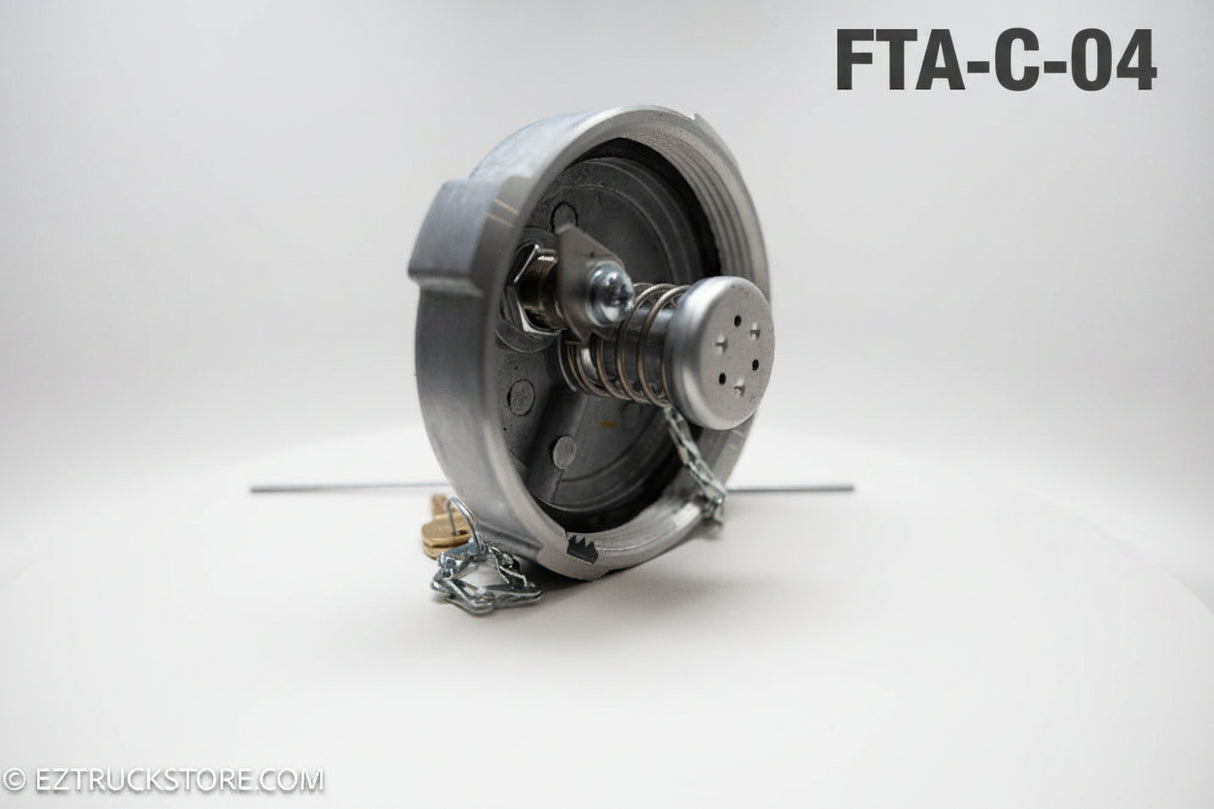 4" Locking Fuel cap with thermal relief