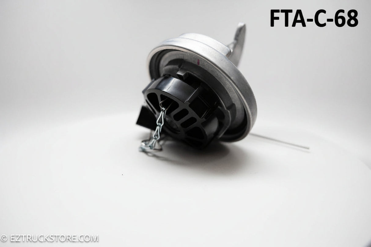 Peterbilt Fuel cap with Lever Style from under the cap