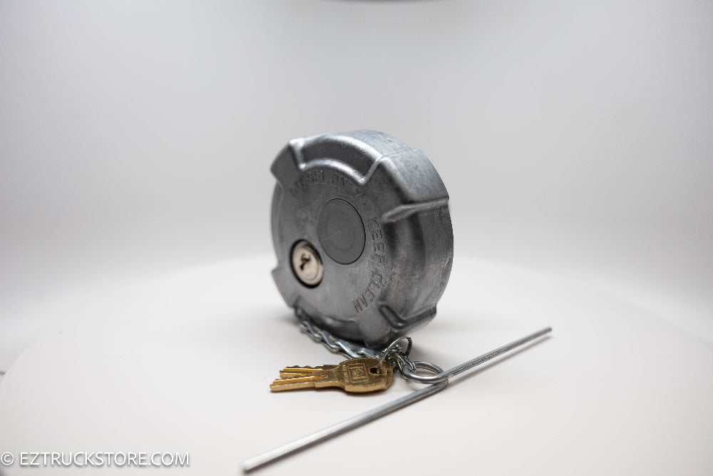 Locking Fuel Cap for Volvo International and Mack Trucks with Thermal