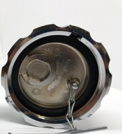 Volvo Low Sulfer Fuel Cap Chrome Bottom