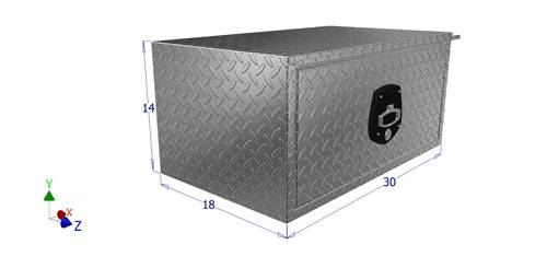 Under Body Tool Box from Brute