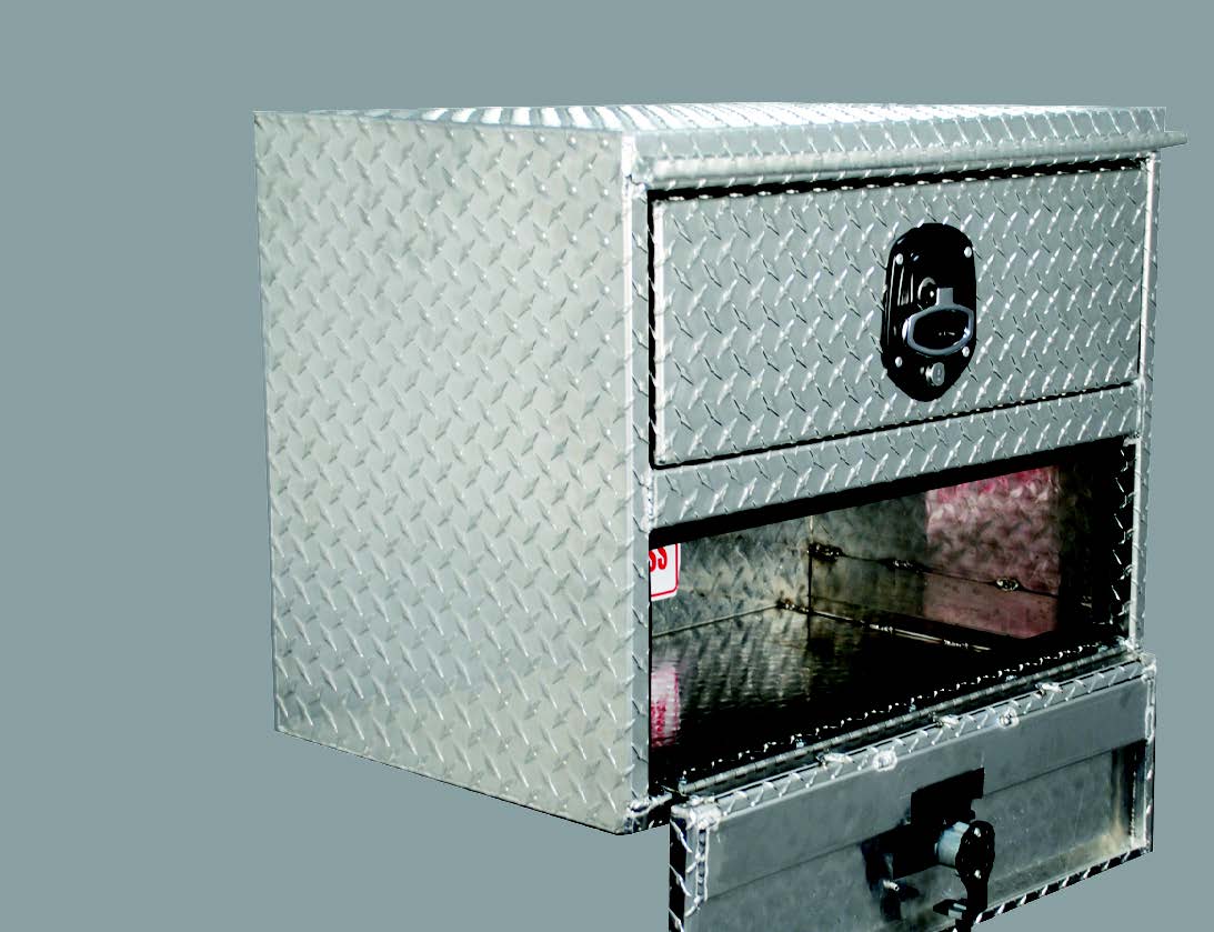 トップス UN3D. bkt-2 HD Under Body Toolbox with Top Drawer and Bottom Compartment