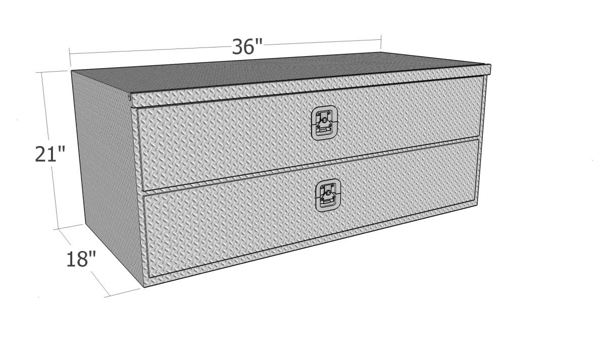 HD Under Body with Top Drawer and Bottom Compartment