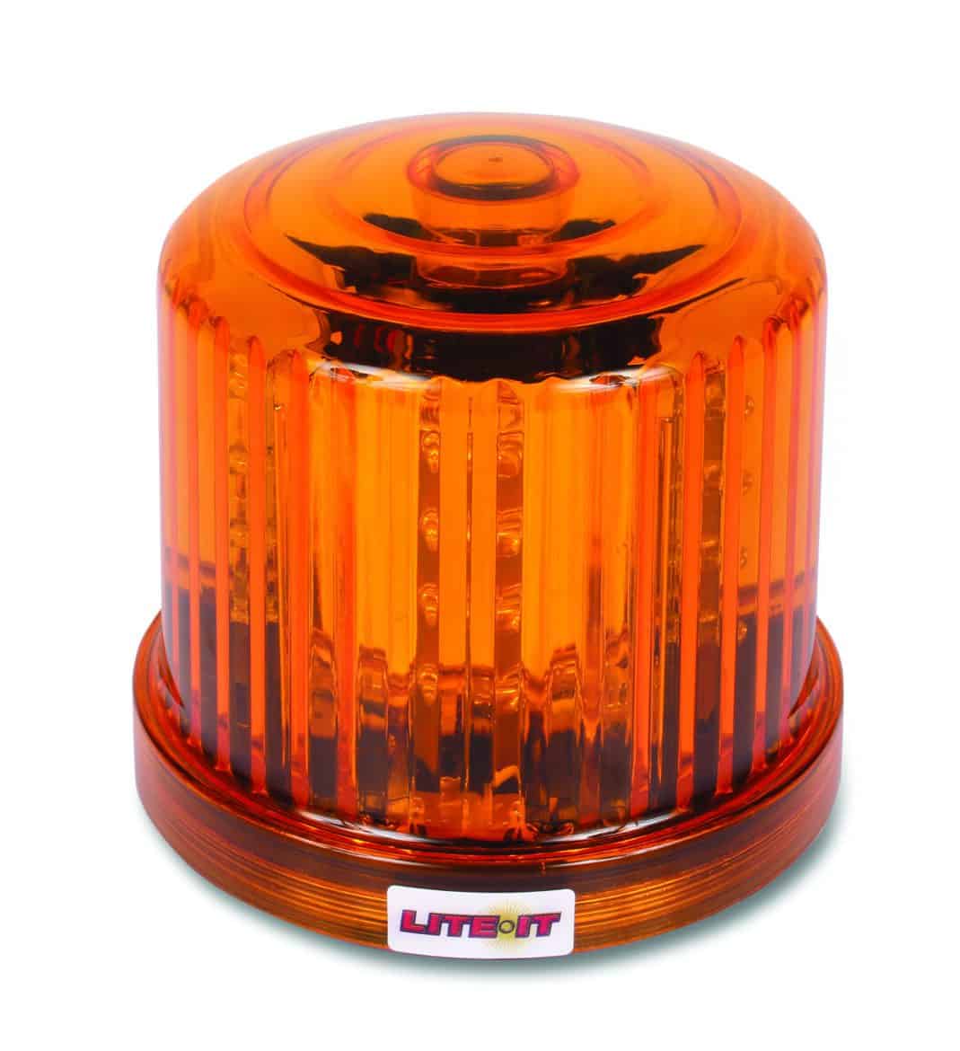 Magnetic LED Beacon Red, Blue, Amber, White Battery Operated