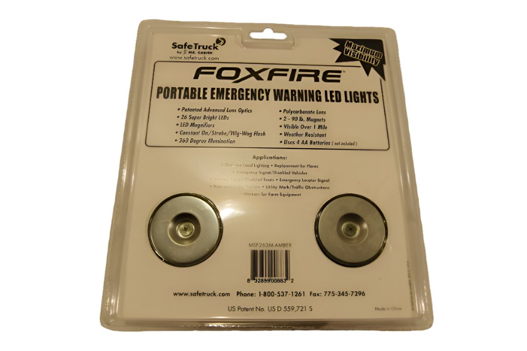 FoxFire Magnetic Lights Amber