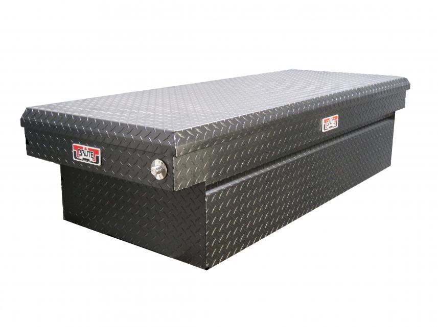 powder coated aluminum crossover tool box from Brute with lock