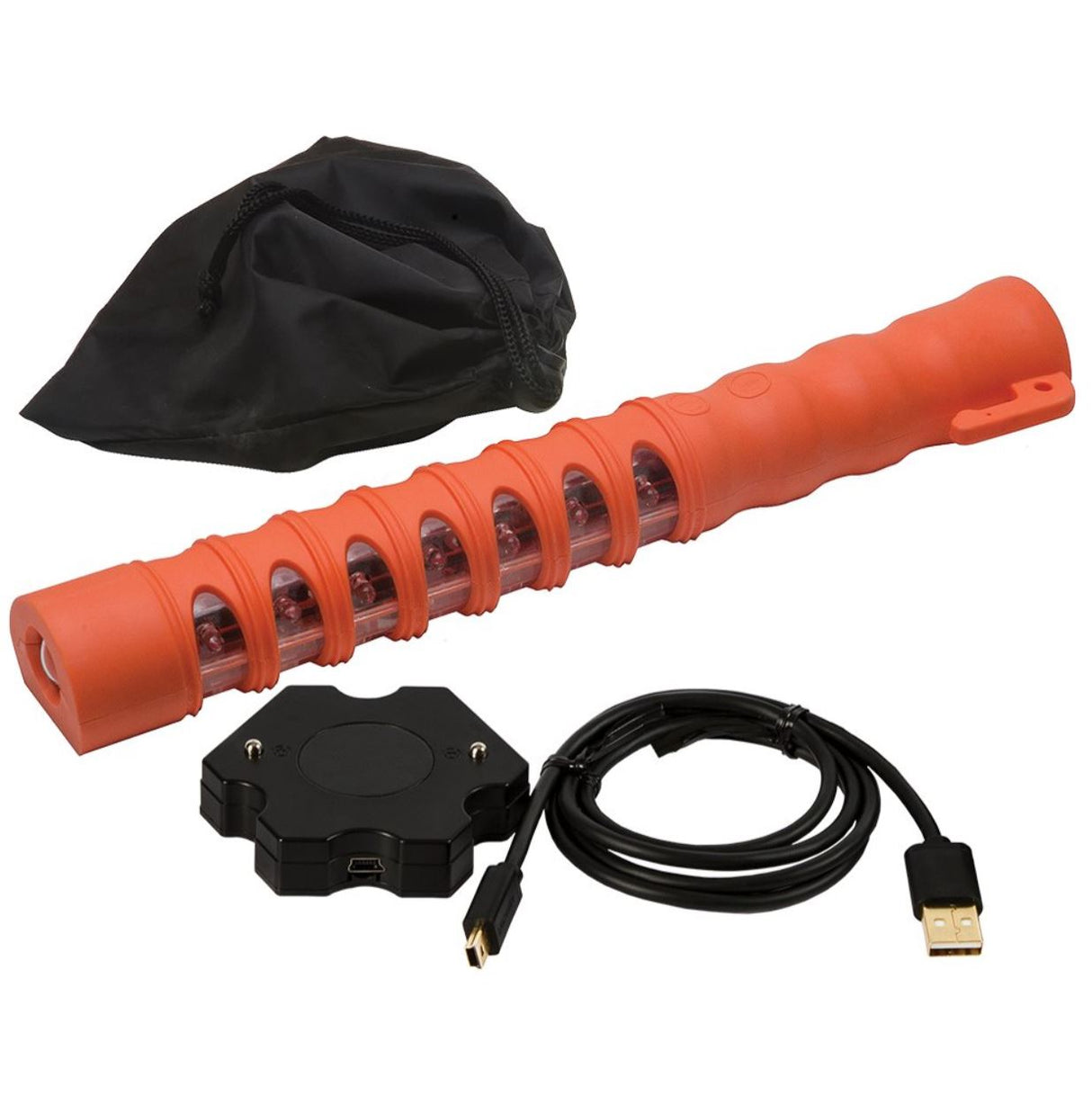 Orange Baton Roadside LED Flare