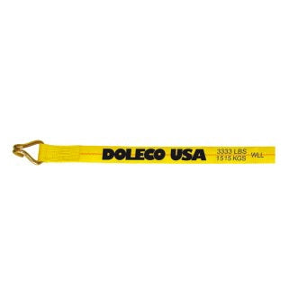 Winch Strap with Wire Hook