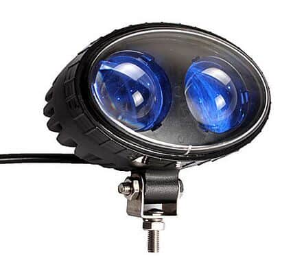 LED Blue Forklift Spotlight - 6 Watt or 8 Watt