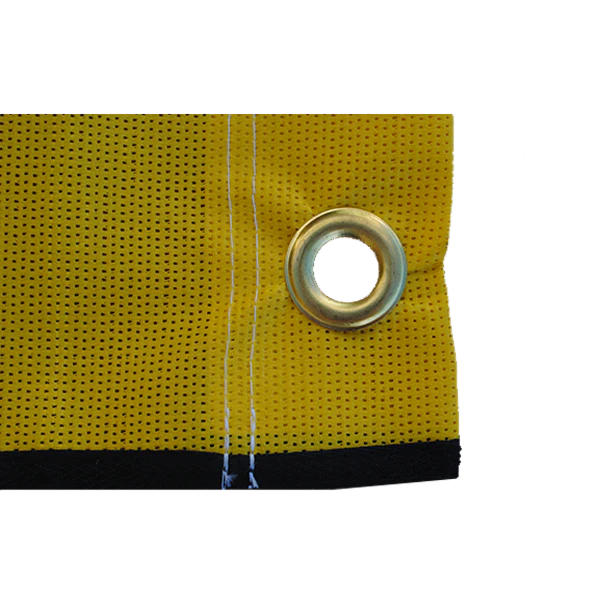 Mesh Banner Grommet Closeup