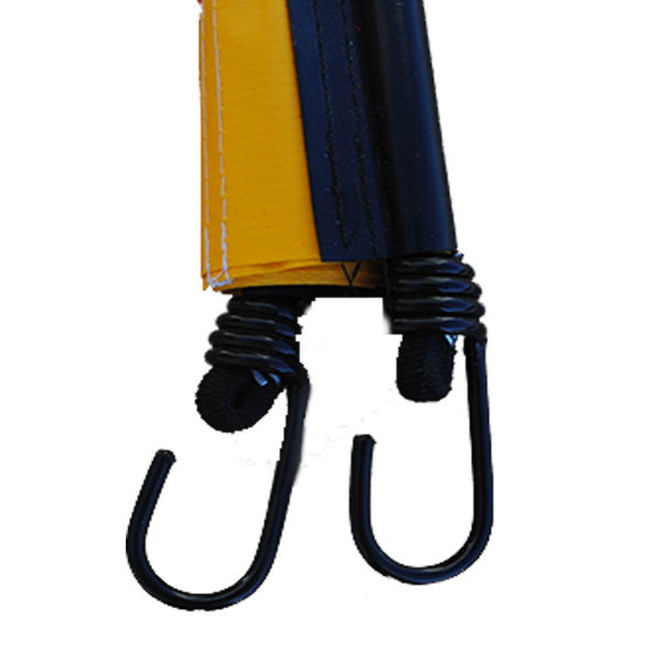 Mesh Ooversize banner bungee close up