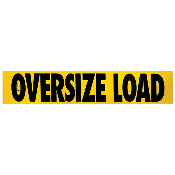 Aluminum Oversize Load Sign 12 X 60