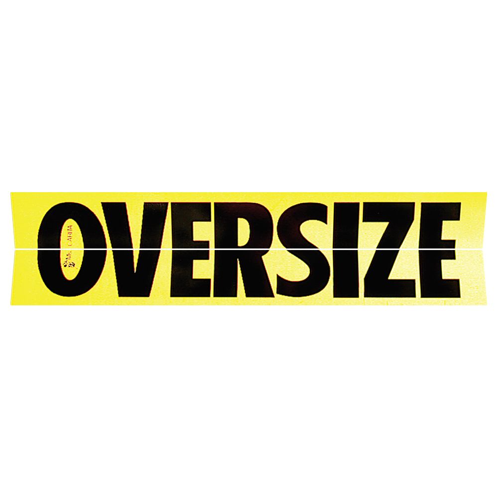 Reflective Aluminum Hinged Oversize Sign