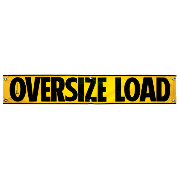 Mesh Oversize Load Banner 12X72