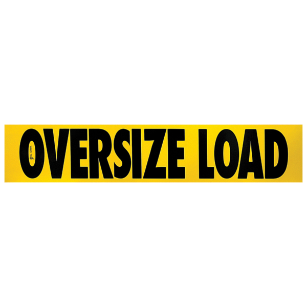 Wood Oversize Load Sign 12X60