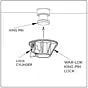 Trailer King Pin Lock