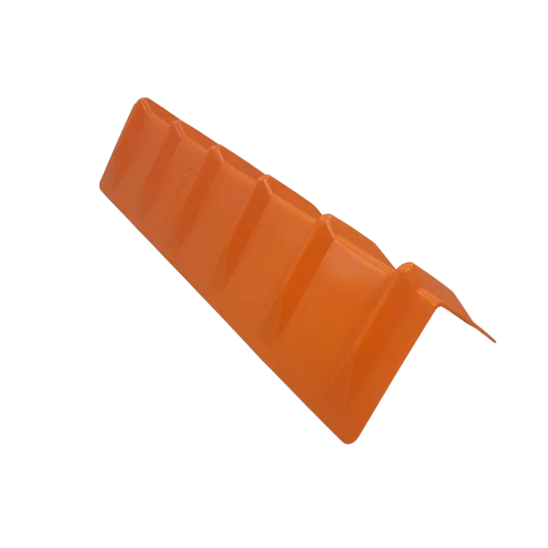 orange corner protector from veeboards for cargo control