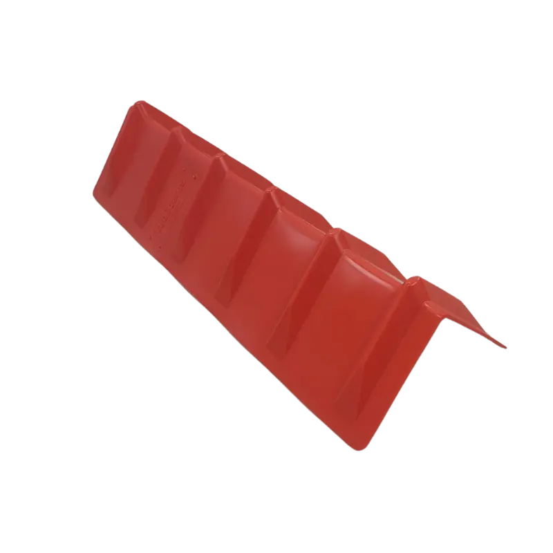 red plastic looking corner protector from veeboards