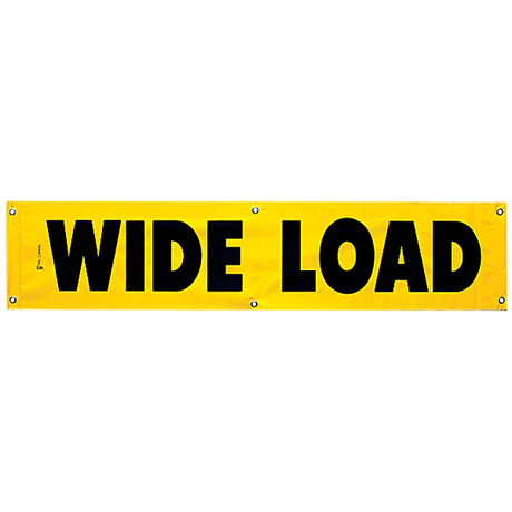 Vinyl Wide Load Banners