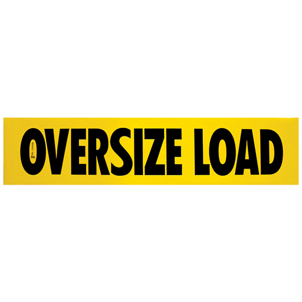 Wood Oversize Load Sign