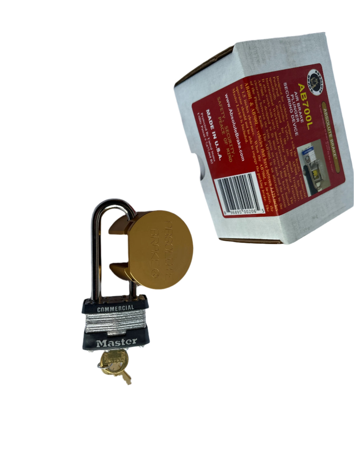 Absolute Brake AB700L Air Brake Plunger Securing Device