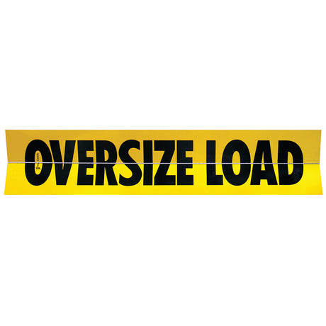 18 X 84 Hinged Aluminum Oversize Load Sign