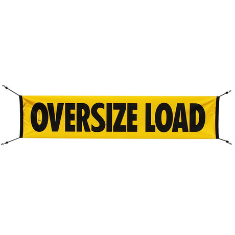 Vinyl Oversize Load Banner with Bungee