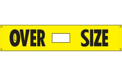 Knock Out Oversize Load banner