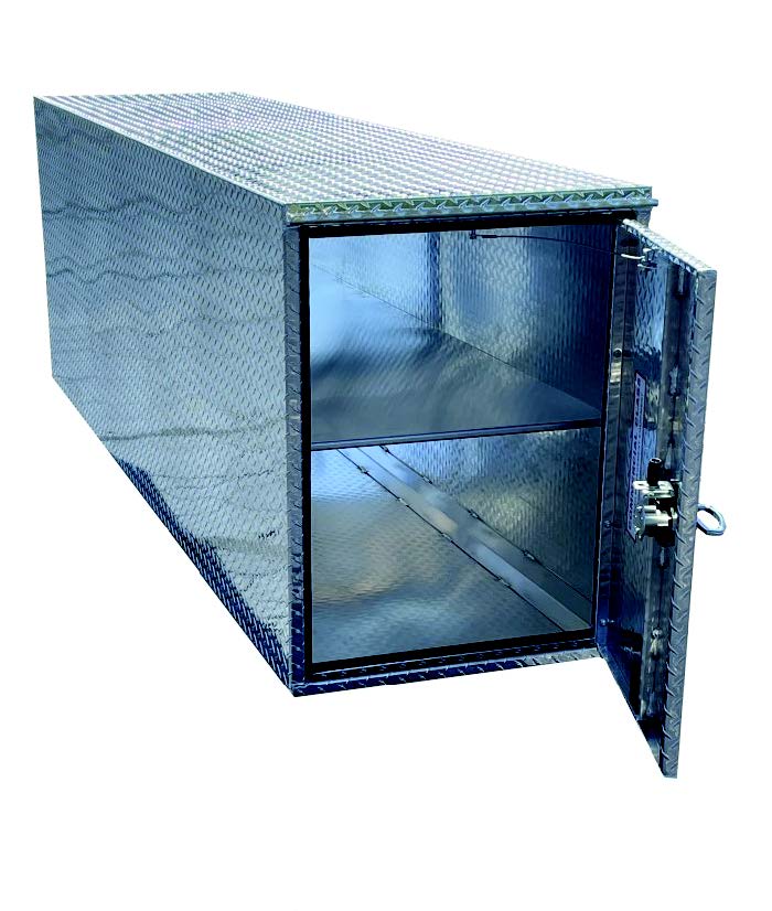 Heavy Duty Crossbox Tool Box for commercial trucks with lock