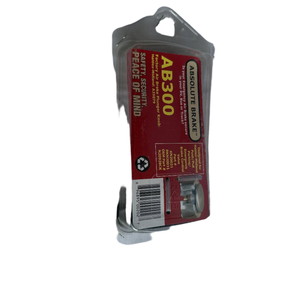 
                  
                    Absolute Brake Plunger Securing Device retail package
                  
                