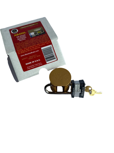 Absolute Brake Plunger Securing Device Lock Included
