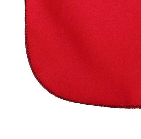Red Cotton Safety Flag CloseUp
