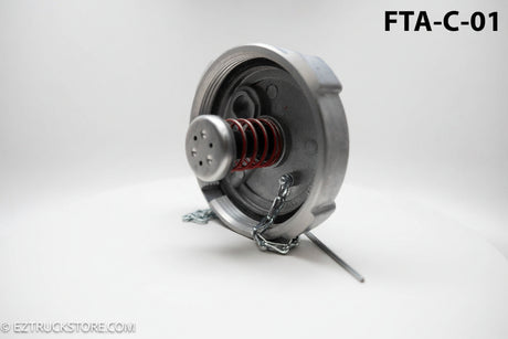 Fuel Cap for 4 Inch Tanks with Pressure and Thermal Relief