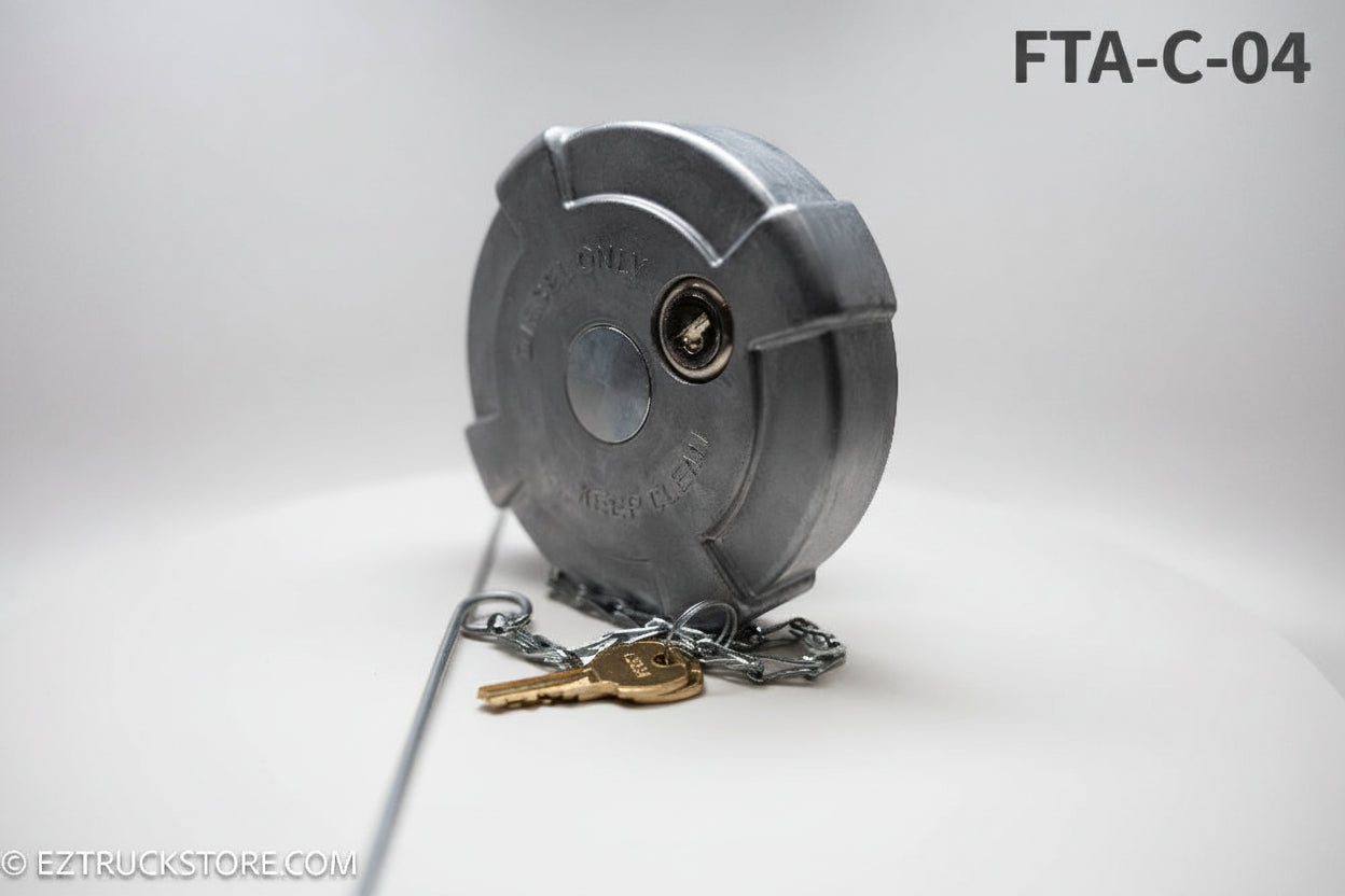 4 Inch Locking Fuel cap for Vented Tanks