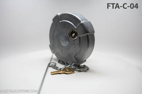 4 Inch Locking Fuel cap for Vented Tanks