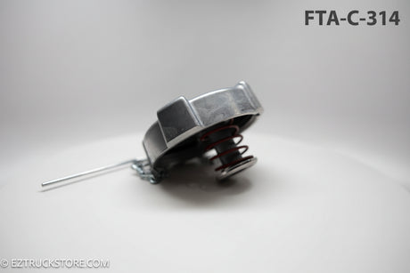 Non Locking Kenworth Fuel Cap with Pressure Relief built in