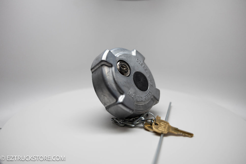 Kenworth Locking fuel cap with keys