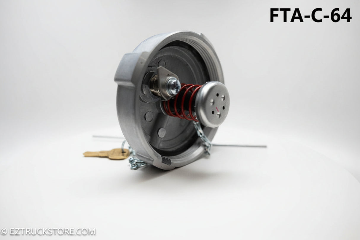 Locking 4 Inch Fuel Tank Cap with Pressure Relief built in