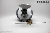 Locking Peterbilt fuel caps with keys