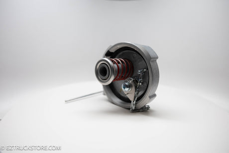 Bottom View Locking Fuel Cap for Volvo International and Mack Trucks with Pressure Relief