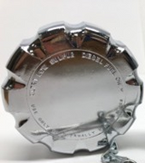 Volvo Low Sulfer Fuel Cap Chrome Top