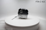 Chrome fuel cap without locking