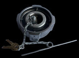 FTA-C-93 Fuel Cap Bottom Freightliner 2 keys locking