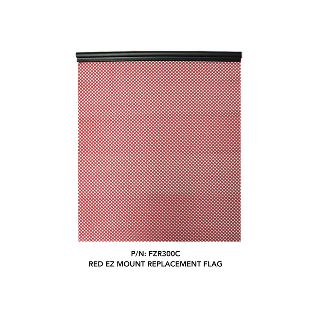 red ez mount replacement truck safety flag