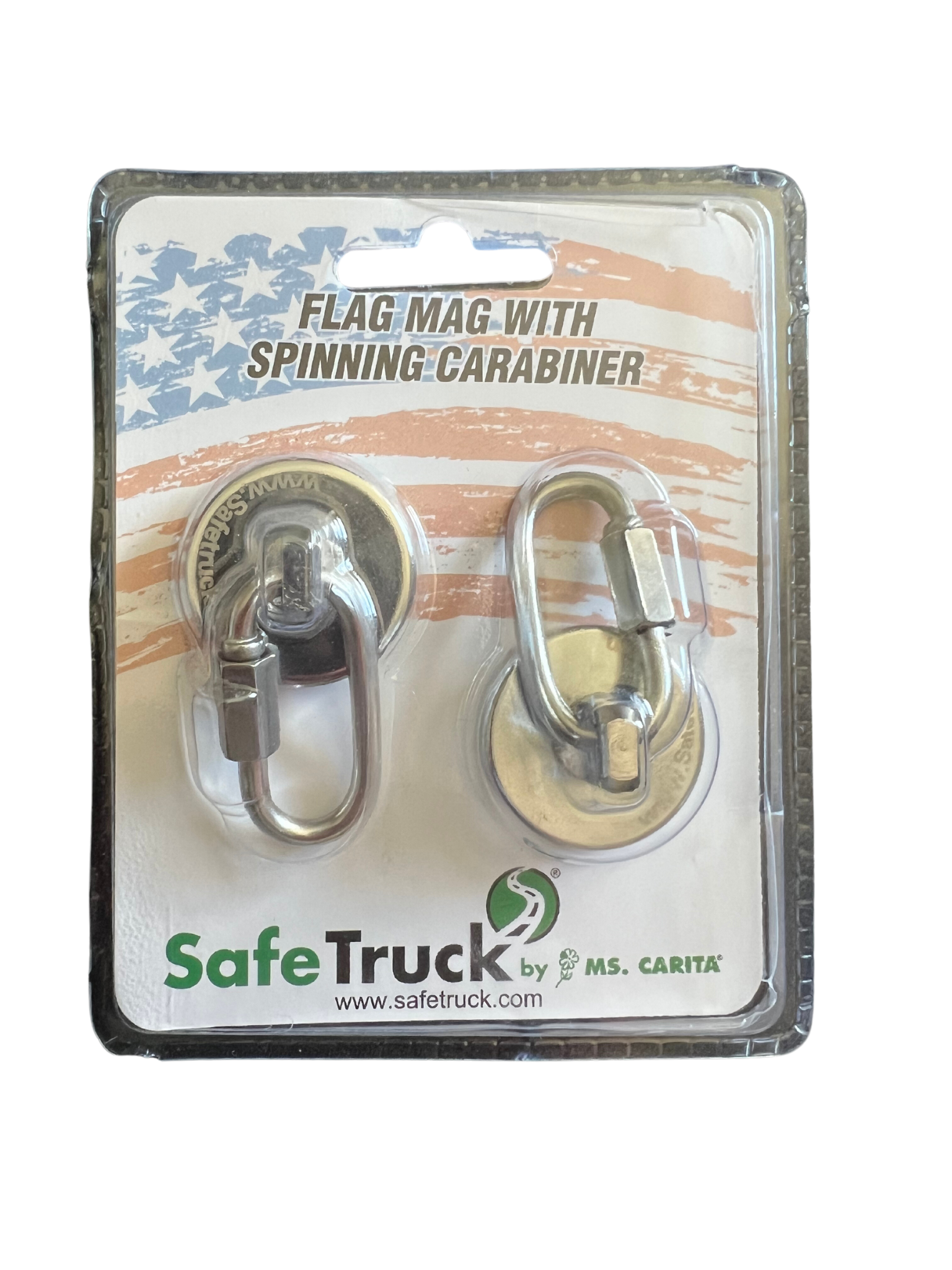 SafeTruck Mini-Mags: Strong, Compact Flag Holders - EZ Truck Store