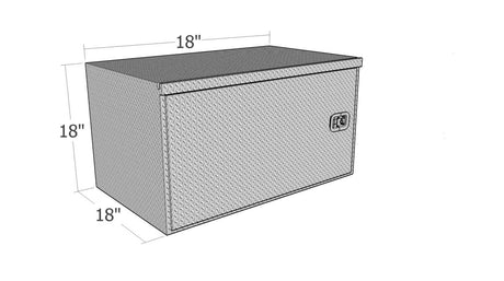 Dimensions for Underbody Tool Box by Brute