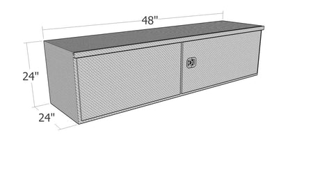 Heavy Duty Tool Box Large with Dimensions
