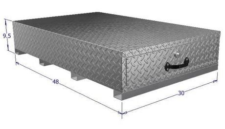 metal tool box for commercial truck beds by Brute